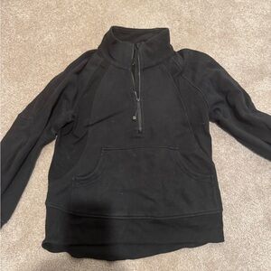 Lululemon Scuba 1/4 oversized zip up